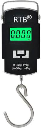 JAMESTOWN 50 Kg Digital LCD Display Pocket Portable Hanging Kitchen Weight Weighing Scale
