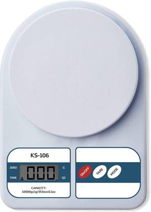 GRYPP Kitchen Scale Multipurpose Portable Electronic Digital Weighing Scale | 10kg Weighing Scale
