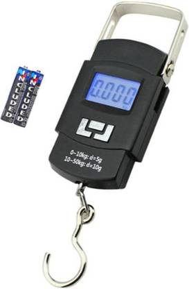 BUPESH GHLBD-50 Kg Digital LCD Display Pocket Portable Hanging Weighing Scale Weighing Scale