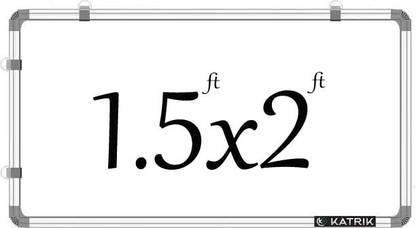 katrik 2X1.5 GLOSEY WHITE BOARD White board