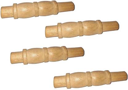 REINDEER Sports Wooden Cricket Bails - Lightweight Waterproof Universal Fit Standard Bail