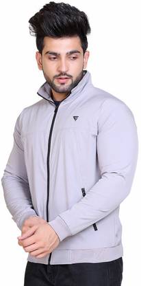 E-MAX Casual Windcheater For Mens Solid Men Wind Cheater