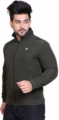 E-MAX Casual Windcheater For Mens Solid Men Wind Cheater