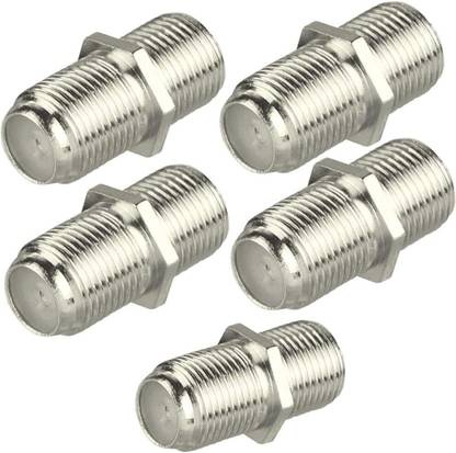 Sage RG6, Cable Connector, F-Type Dth, Dish Antenna Cable Extension Adapter Connectr Dish cable jointer Wire Connector