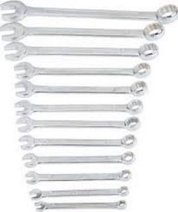 SERCUI (Anti-Slip) Tools kit for Home use - Professional Spanners, Open End 12 PCS Spanner Set Double Sided Combination Wrench Double Sided Combination Wrench