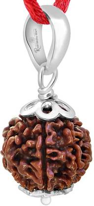 Rudraksha Mart 7 Mukhi Nepali Silver Pendant 958 Silver Silver Pendant
