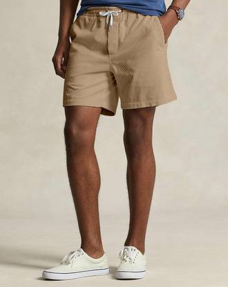 Rajovati Solid Men Khaki Casual Shorts