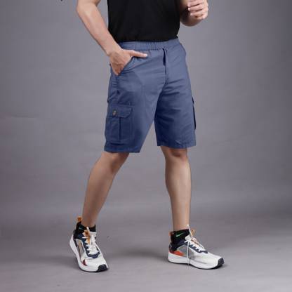 ADITYA TRADE LINK Solid Men Beige Cargo Shorts