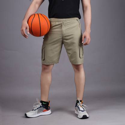 ADITYA TRADE LINK Solid Men Light Green Cargo Shorts