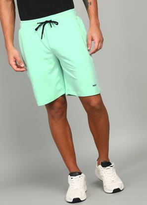 KILLER Solid Men Green Casual Shorts