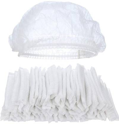 KAPGGRILA Shower Cap Pack of 80 | Waterproof Reusable Caps for Men & Women