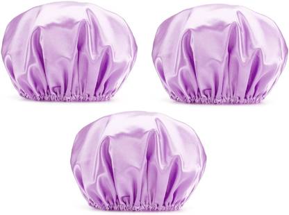TQLOQZ Reusable PVC shower caps