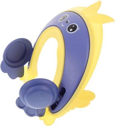 FreshDcart Adjustable Safe Soft Bathing Baby Shower Cap Baby Wash Hair Cap