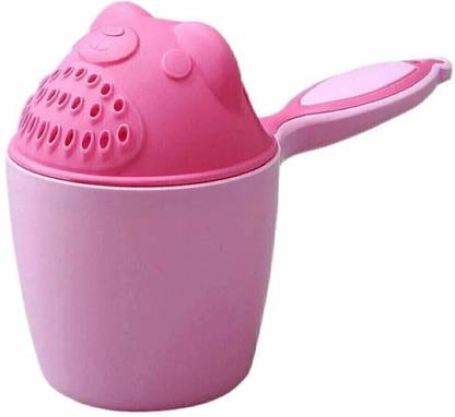 Lilz caress Baby Plastic Baby Shampoo Cup Baby Shower Water Scoop Children Water Scorpion Baby Bath Tumbler - Pack of 1 (BAP-02)