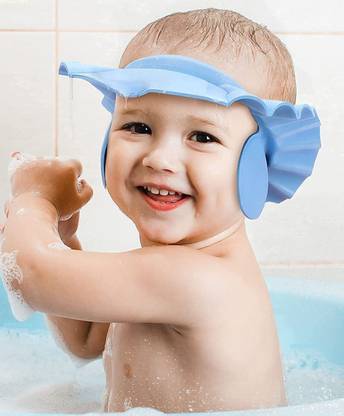 Celibate Free Size/Reusable Bath Cap For Ear Protection With Comfy Material (Multicolor)