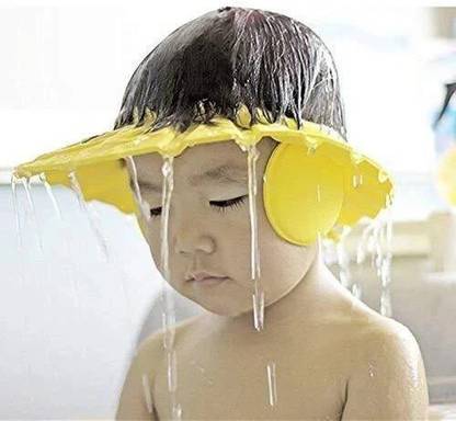 THESHOP Baby Shower Hat Water-Resistant Bathing Hat for Babies