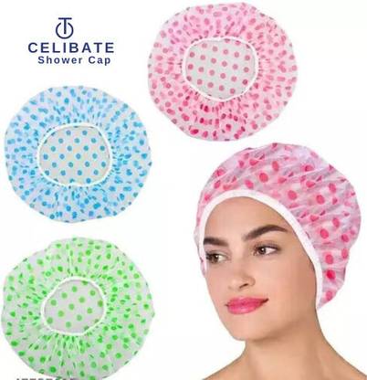 Celibate EVA Shower Caps. Designed for ultimate comfort with a free-size