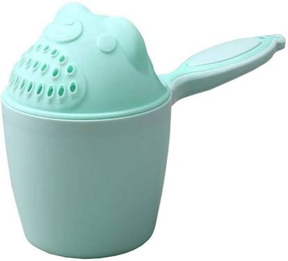 Lilz caress Baby Plastic Baby Shampoo Cup Baby Shower Water Scoop Children Water Scorpion Baby Bath Tumbler - Pack of 1 (BAP-08)