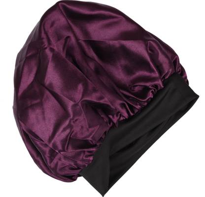Matkooz Satin Silk Bonnet for Hair And skin care, Shower Cap