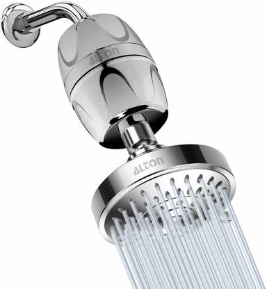 viral sunit Hard Water Softener Filter with 5-Function Overhead Shower, Shower Head