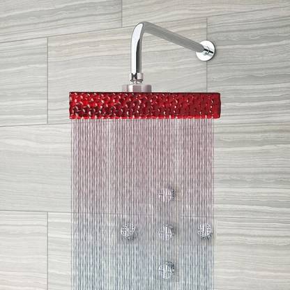 SAAVI 8-inch Torrent Overhead Shower (Without Arm), Rain Shower for Bathroom Shower Head