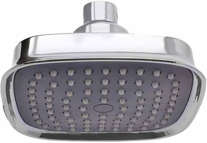 Bath Guru by NA Pure ABS Plastic Garnet Square Rain over Head Shower Shower Head