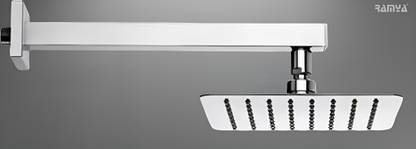 Ramya 4x4 Premium Quality Stainless Steel Shower Head With 12inch Square Arm Shower Head