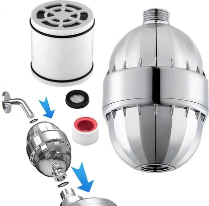 brainle Hard Water Softener for Bathroom | Tap Filter Shower Head