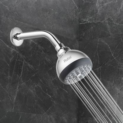 RUHE ABS 3 Inches Beta Overhead Shower (Chrome Finish) Shower Head