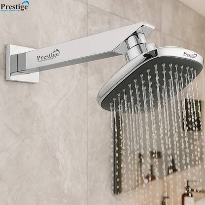 Prestige ABS Plastic Garnet Square Rain Over Head Shower with 9inch square arm Shower Head