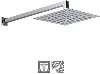 Jaquar Maze Overhead Shower 240X240Mm Square - Metal, Silver, Brushed Shower Head