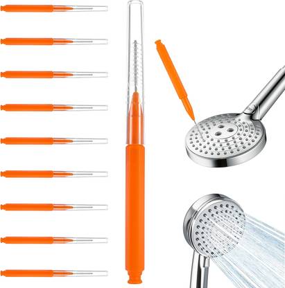 ELEPHANTBOAT Shower Head Cleaning Brushes Set for Small Holes and Nozzle Unclogging Tool Shower Head