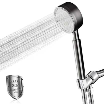ELEPHANTBOAT Pressurized Stainless Steel Shower Head Universal for Modern Bathroom Spa Use Shower Head