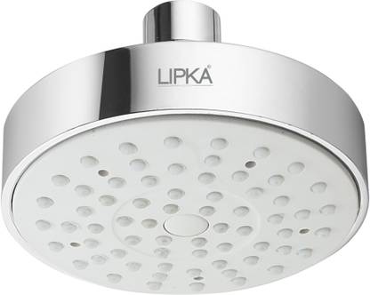 लिपका Raq ABS Overhead Shower for Bathrooms with Chrome Finish & Silicone Nozzles शावर हैड
