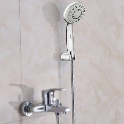 RUHE ABS Sigma Multi-Flow Hand Shower with 304-Grade Flexible Tube & Hook Shower Head