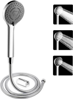 COSVIT (ABS) Telephonic Shower with 1.5 meter Flexible SS Tube and Wall Hook -Set of 1 Health  Faucet