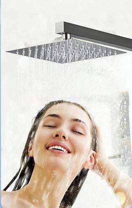 ANMEX PREMIUM 6X6 UltraSlim Shower + EXTRA Heavy 15 INCHES Arm Shower ...