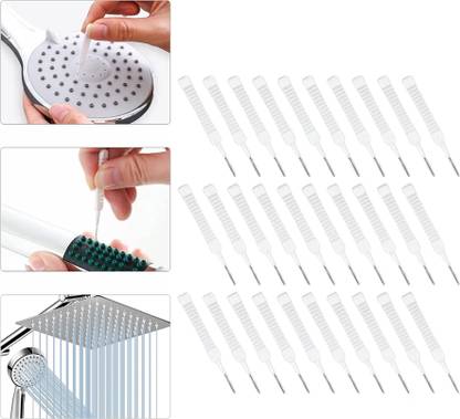 Nasmodo 30 pcs Shower head Cleaning Brush Gap Cleaner Keyboard Mobile Speaker Brush Shower Head