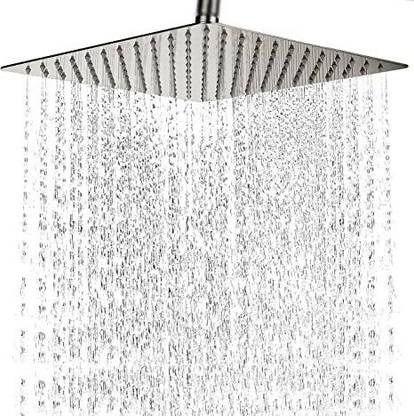 PESCA R/n Ultra Thin Square Rain (12"x12") (Heavy Quality SS 304) Without Rod Shower Head