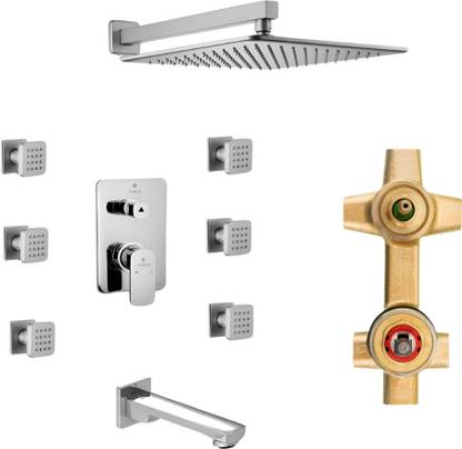 ENICET TE 143S Body Jet Diverter, 4 Outlet, Shower Full set Rain Flow