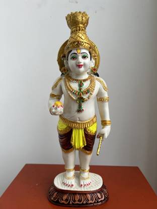 Rudraksham Sree Guruvayoorappan Idol 13 inch Decorative Showpiece  -  32 cm