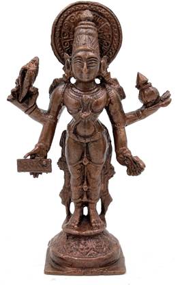 Brass Idols Decorative Showpiece  -  9 cm