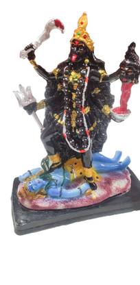ashish collection Ashish Collection Kali/Chamunda/Chandi Mata Statue For Home & Office Decorative Showpiece  -  24 cm