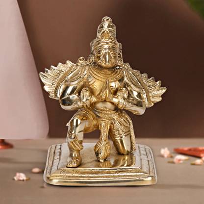 utsavicraft Handmade Superfine Vishnu Vahan Garuda Eagle Vastu showpiece Decorative Showpiece  -  12.7 cm