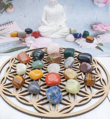 ActrovaX Original Spiritual Stones, Chakra Stones,Fertility stones,Healing Stones Carved Asymmetrical Crystal Stone