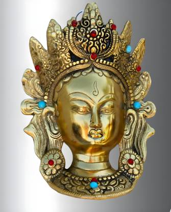 Bhavyacraftwear Goddess Statue Decorative Showpiece  -  7 cm
