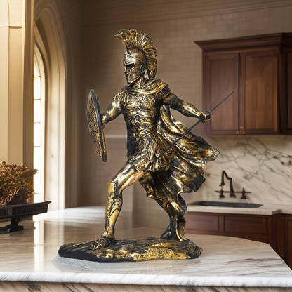 DPI TORJAN BRAVE HEART FIGURINE Decorative Showpiece  -  28 cm