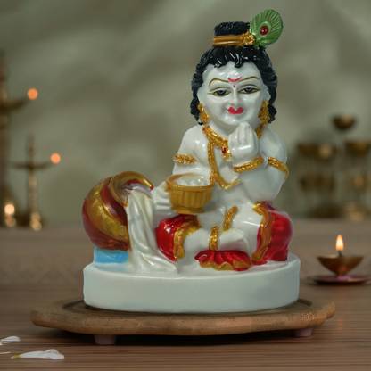Sudaya Sudaya idol Bal Gopal for Home Office, Temple and Table Decoration Decorative Showpiece - 8.5 cm