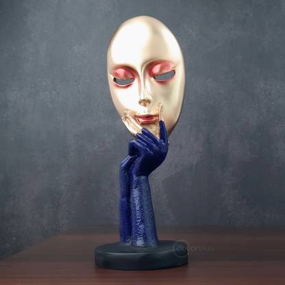 Decor plus Thinking Lady Elegant Decorative Showpiece  -  26.4 cm