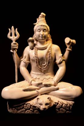 Shivoham Shiva Temple Decorative Showpiece  -  21.844 cm